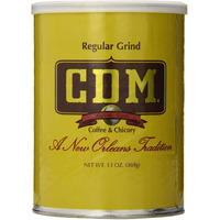 Cdm Ground Coffee & Chicory Regular Grind, 13Oz Can (Pack Of 1)
