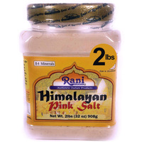 Rani Himalayan Pink Salt Powder (84 Essential Trace Minerals) 32Oz (2Lbs) 908G Pet Jar ~ All Natural | Vegan | Gluten Friendly | Non-Gmo | Indian Origin