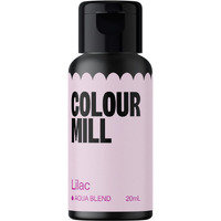 Colour Mill Aqua Blend Water-Based Food Coloring, 20 Milliliters Lilac