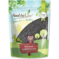 Black Sesame Seeds, 12 Ounces - Raw, Unhulled, Kosher, Vegan, Bulk, Kala Til