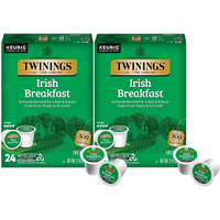 Twinings Irish Breakfast Tea K-Cup Pods For Keurig, Caffeinated Black Tea, Robust, Strong, Bold Flavour, 24 Count (Pack Of 2), Enjoy Hot Or Iced