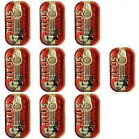 Titus Sardines 4.4 Ounce (125G) 10 Packs