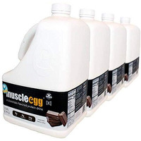 4 Gallons Chocolate Muscleegg Liquid Egg Whites (Cage-Free)