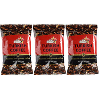 Elite Turkish Coffee Roasted And Ground 3.5 Ounce (3 Pack)