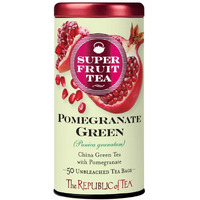 The Republic Of Tea, Pomegranate Green Tea, 50-Count