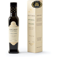 Entimio Cortese - Tuscany Medium Extra Virgin Olive Oil Organic, Italian Olive Oil From Italy, 2024 Gold Award Winner, 400+ Mg/Kg Polyphenol Rich Olive Oil - Early Harvest, Cold Pressed - 8.5 Fl Oz