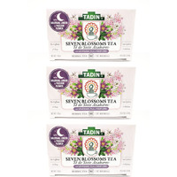 Tadin Herbal Tea Siete Azahares / Seven Blossoms. Calming, Soothing & Caffeine Free Blend. 24 Bags. 1.01 Oz - Pack Of 3