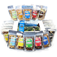 Harmony House Trail Ready Gourmet Soup And Chili Pack - 18 Count Variety Pack, Resealable Zip Pouches, For Cooking, Camping, Emergency Supply And More