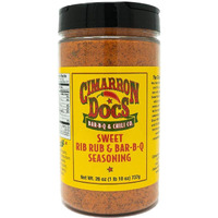 Cimarron Docs Sweet Rib Rub & Bar-B-Q Seasoning Large 1 Lb 10 Oz (26 Oz)