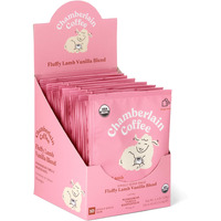Chamberlain Coffee Fluffy Lamb Vanilla Cold Brew Singles - Cold Brew Coffee Bags With Notes Of Vanilla & Roasted Nuts - 10 Single Serve Cold Brew Sachets