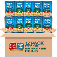Pasta Roni Butter & Herb Italiano Rigatoni Mix, 5.5 Oz, (Pack Of 12 Boxes)