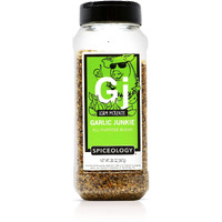 Spiceology & Adam Mckenzie - Garlic Junkie - All-Purpose Seasoning, Bbq Rubs And Spice Blends - Use On: Beef Brisket, Corned Beef, Steak Pork, Chicken, Poultry, Seafood Or Vegetables - 20 Oz