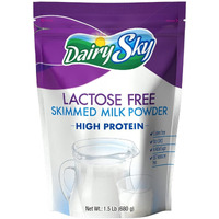 Dairysky Lactose Free Milk Powder 24Oz - Skim Powdered Milk, Non Gmo Fat Free For Baking & Coffee, Kosher With Protein & Calcium | Great Substitute For Liquid Milk | Rbst Hormone-Free (Pack Of 1)