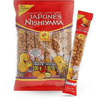 Cacahuate De La Rosa Estilo Japones Cocktail Japanese Peanuts 6 Pockets (6 Pckts) 2 Lbs