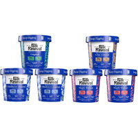 Folk Revival Keto Instant Oatmeal Variety Pack - 20G Of Protein, Low Carb, High Fiber, 2 Blueberry, 2 Maple Walnut, 1 Chai Almond, 1 Original - (6 Cups Per Case)