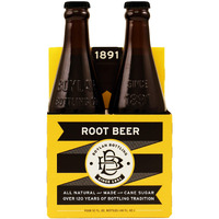 Boylan Bottling Natural Root Beer Soda, 12 Fluid Ounce - 24 Per Case.