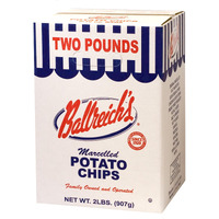Ballreich Snack Food Company Marcelled Potato Chips 2# Box