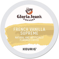 Gloria Jean's Coffees, French Vanilla Supreme K-Cup Portion Pack For Keurig Brewers 24-Count
