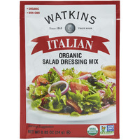 Watkins Organic Italian Salad Dressing Mix, 0.85 Oz. Packets, 12-Pack