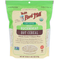 Bob's Red Mill Organic Gluten Free Creamy Buckwheat Hot Cereal, 18 Ounce (Pack Of 4)