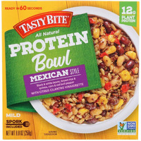 Tasty Bite Mexican Protein Bowl, 8.8 Ounce, Pack Of 6, Ready To Eat, Microwaveable, Vegan, 12G Plant Protein, Tangy Citrus