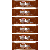 Tim Tam Cookies Arnotts - 6 Pack - Australian Original Chocolate Biscuits - 66 Biscuits Total