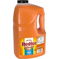 Frank's Redhot Mild Buffalo Wings Sauce, 1 Gal - 1 Gallon Bulk Container Of Mild Buffalo Hot Sauce With A Balanced Flavor Perfect For Wings, Dressings, Dips And More