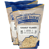 Shiloh Farms - Organic Kamut Flakes, 2 Packs - 16 Ounce Each
