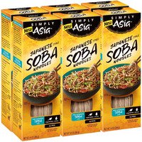 Simply Asia Japanese Style Soba Noodles, 14 Oz (Pack Of 6)