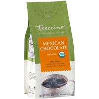 Teeccino Mexican Chocolat   Chicory Coffee Alternative - Ground Herbal Coffee Thats Prebiotic, Caffeine-Free & Acid Free With A Hint Of Spice, Dark Roast, 11 Ounce