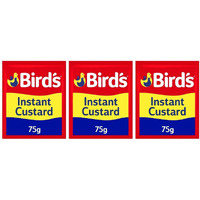 Birds Instant Custard Triple Pack Original Birds English Custard Powder Imported From The Uk England The Best Of British Custard Powder Triple Pack