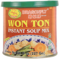 Dragonfly Won Ton Instant Soup Mix, 8 Ounce