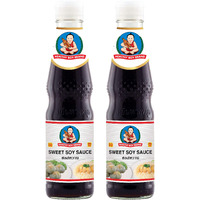 Healthy Boy Thai Sweet Soy Sauce (White Label), 14 Ounces, Product Of Thailand (Pack Of 2)
