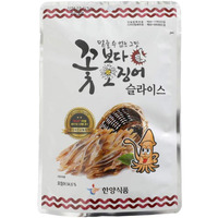 Korea Seasoned Dried Squid Snack Squid Over Flower 15G X 10 Pack ??????
