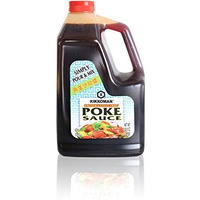 Kikkoman Preservative-Free Poke Sauce Simply Pour Or Mix Low Sodium & No Fat Kosher Certified All-Purpose Seasoning Dishes, 5 Lb 4 Oz (Pack Of 1)