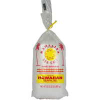 Kamaaina Brand Sea Salt - Fine Grains Net Wt. 32 Oz.