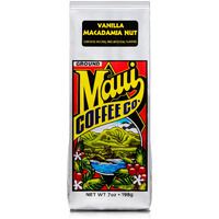 Maui Coffee Company, Vanilla Macadamia Nut Coffee, 7 Oz. - Ground