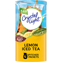 Crystal Light Lemon Iced Tea Drink Mix (16 Pitcher Packets, 4 Packs Of 4)