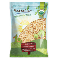 Food To Live Organic Macadamia Nut Halves & Pieces, 12 Pounds - Non-Gmo, Raw, Shelled, Unsalted, Kosher, Vegan, Bulk. Keto Snack. Source Of Healthy Fats. Topping For Salad, Yogurt, Cereal, Dessert.