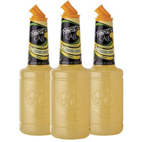 Finest Call Premium Juice Lemon Sour Drink Mix, Ready To Use, 1 Liter Bottle (33.8 Fl Oz), Pack Of 3