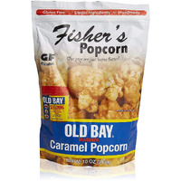 Fisher's Popcorn Old Bay Seasoned Caramel Popcorn
