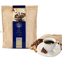 Cafe Blue - 100% Authentic Jamaica Blue Mountain Coffee (8 Oz), Small Batch Roasted Whole Beans, Jacra Certified, Freshly Processed Jamaican Coffee Beans