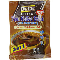 De De Instant Thai Coffee Drink, 12 Count