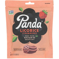Panda All Natural Licorice Chews Strawberry (Pack Of 2)