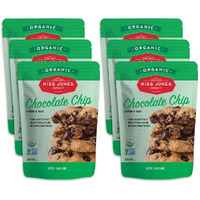 Miss Jones Baking Organic Cookie Mix, Non-Gmo, Vegan-Friendly, Packed With Morsels: Sea Salt Chocolate Chip (Pack Of 6)