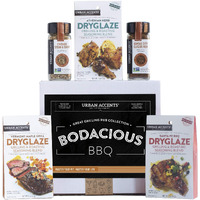 Urban Accents Bodacious Bbq, Gourmet Bbq, Grilling Spices For Smoking Meat And Meat Rubs (Set Of 5) - A Dryglaze, Meat Spices And Dry Rubs Bbq Cooking Gift Set-Gift For Any Occasion