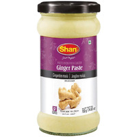 Shan Ginger Paste 24.69 Oz (700G) - Traditional Taste Enhancing Minced Ginger Cooking Paste From Fresh Ground Ginger - Vegan - Airtight Glass Jar