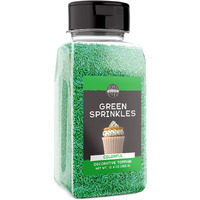 Birch & Meadow Green Sprinkles,12.8 Oz, Fun & Decorative Topping