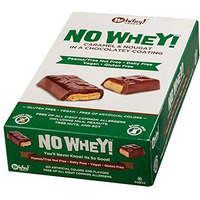 Vegan, Gluten Free, Nut Free | Chocolate Candy Nougat And Caramel Bars (12 Pack) | Dairy Free, Soy Free, Sesame Free | Allergy Friendly Snacks | No Whey Foods