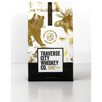 Traverse City Whiskey Co. Barrel Aged Coffee | Stillhouse Blend Aged In 10 Year Old Bourbon Barrels | Medium Roasted Beans For A Bold And Smooth Taste | 12Oz
